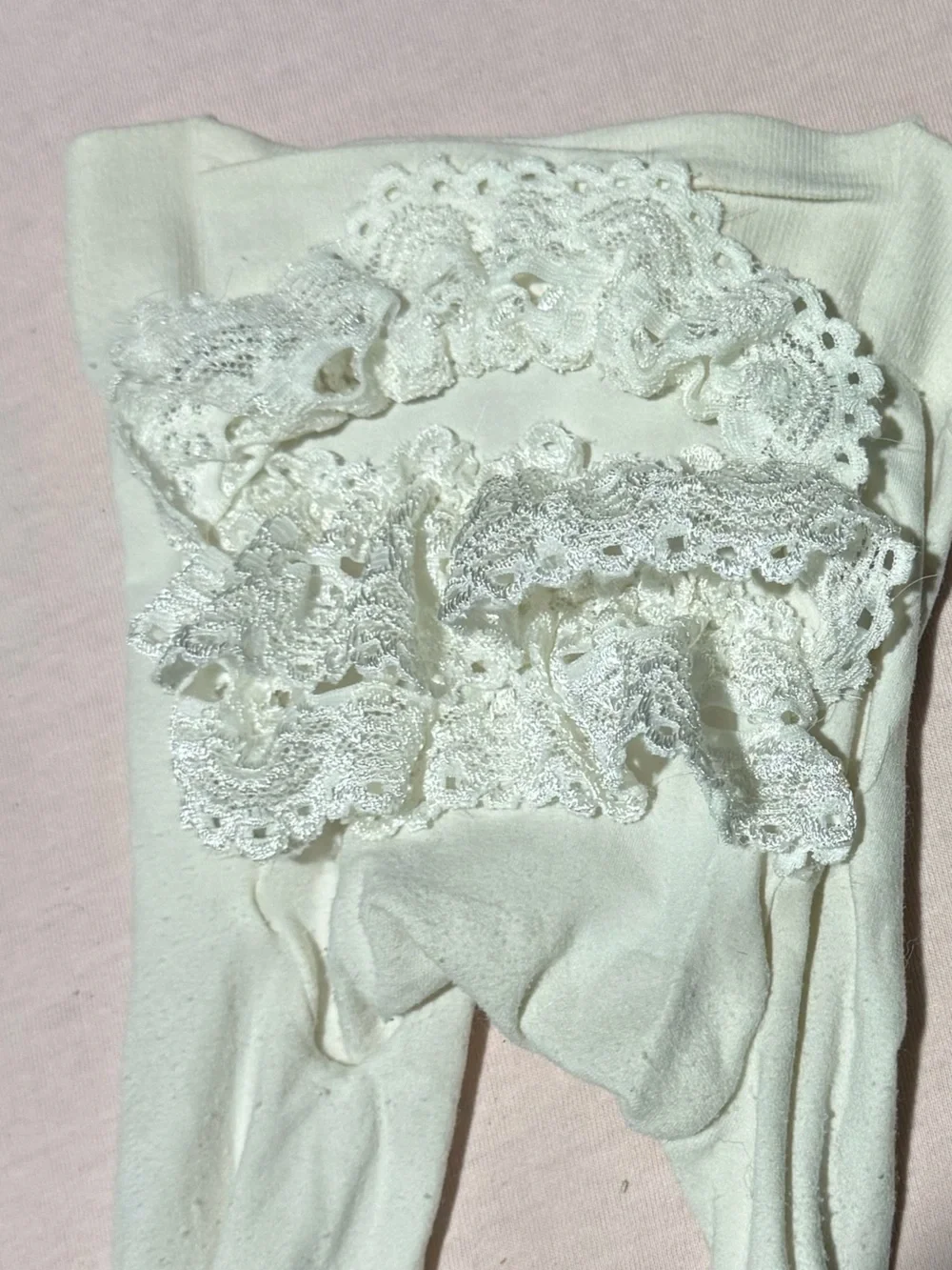 Baby Lacy Rhumba Tights 0-6 months
